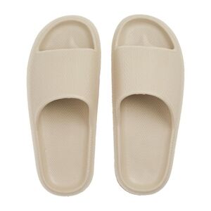 Cream Cloud Slide Sandals